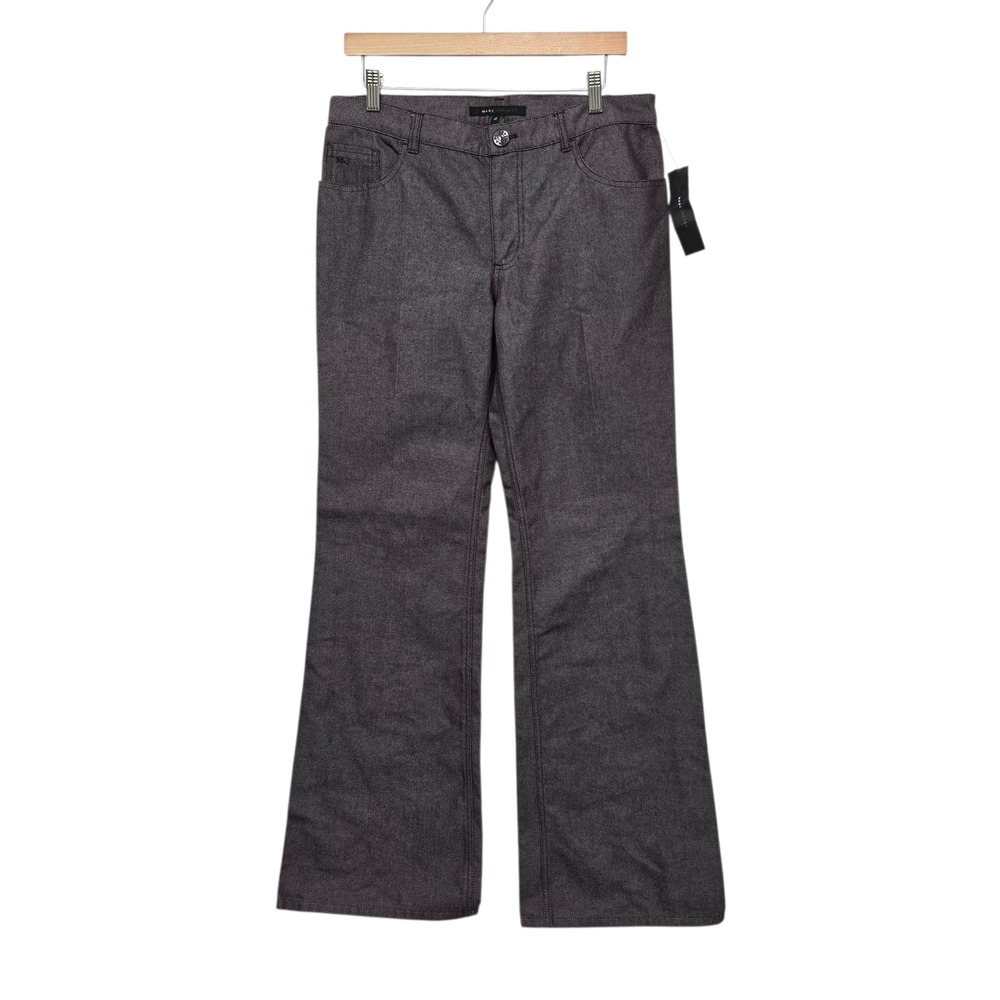 NWT Marc Jacobs BBerry Flare Leg Jeans Purple Denim Pants Women Size 12